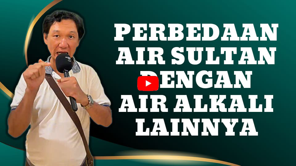 Perbedaan Air pH Tinggi merk lain dengan Air Sultan