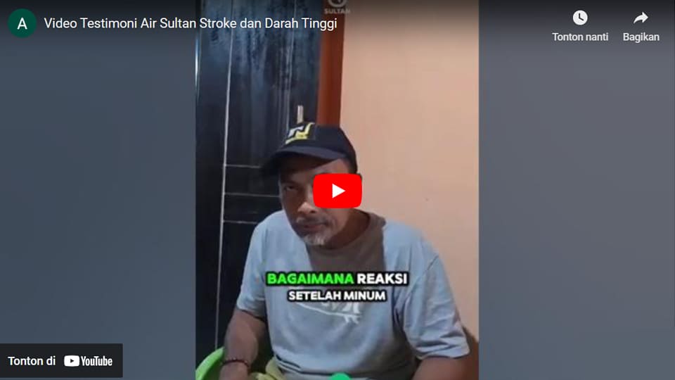 video testimoni stroke dan darah tinggi